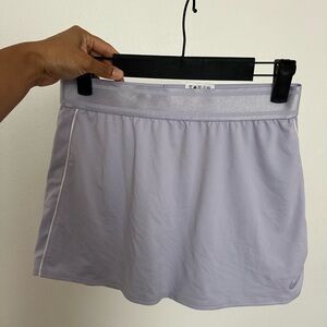 Nike Lavender Tennis Skirt with White Trim